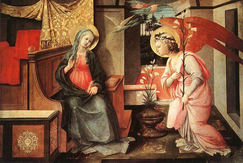 Fra Filippo Lippi Annunciation  fffff